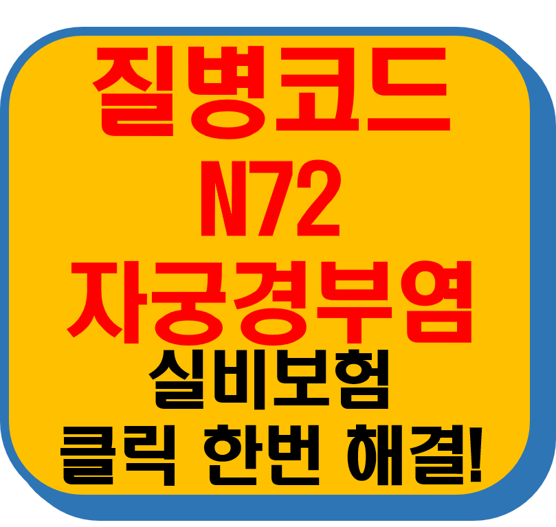 질병코드 N72 썸네일 이미지
